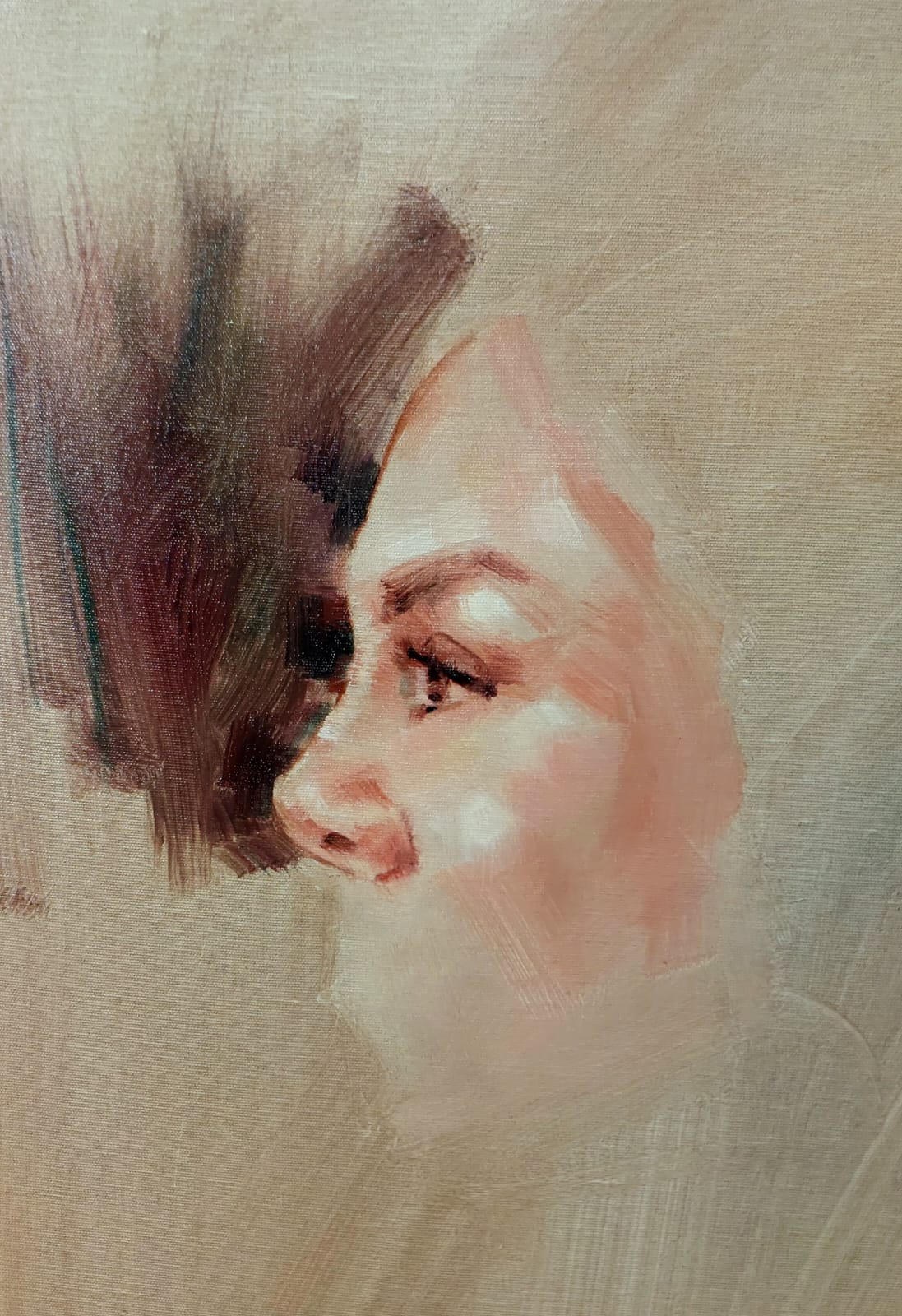 Portrait Study II — process image 2