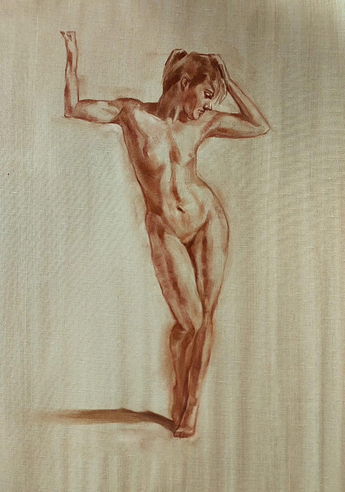 Figurative painting artwork by Vahid Alipour Asl