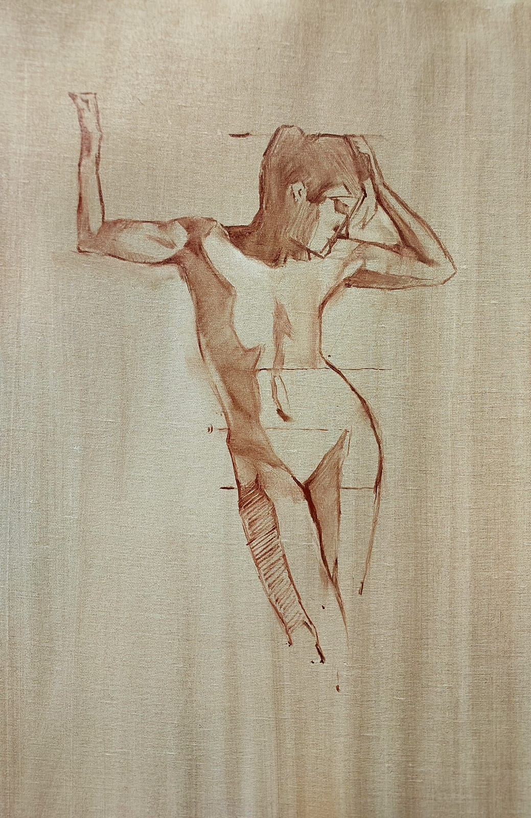 Figurative painting artwork by Vahid Alipour Asl